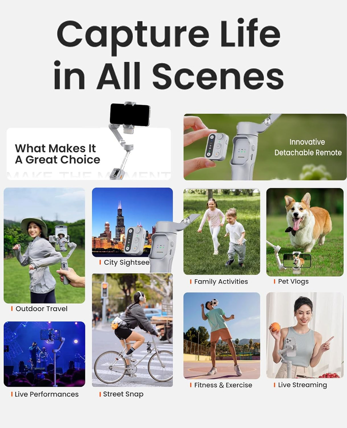 iSteady X3 3-axis Palm Foldable Smartphone Gimbal Stabilizer by Hohem | Phone Gimble | SASKA Trading