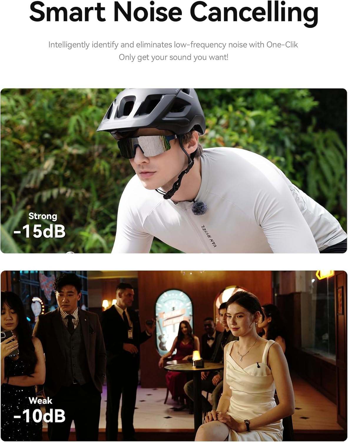 Lark M2S Combo Discreet Wireless Microphone Kit by Hollyland | Wireless Microphone | SASKA Trading