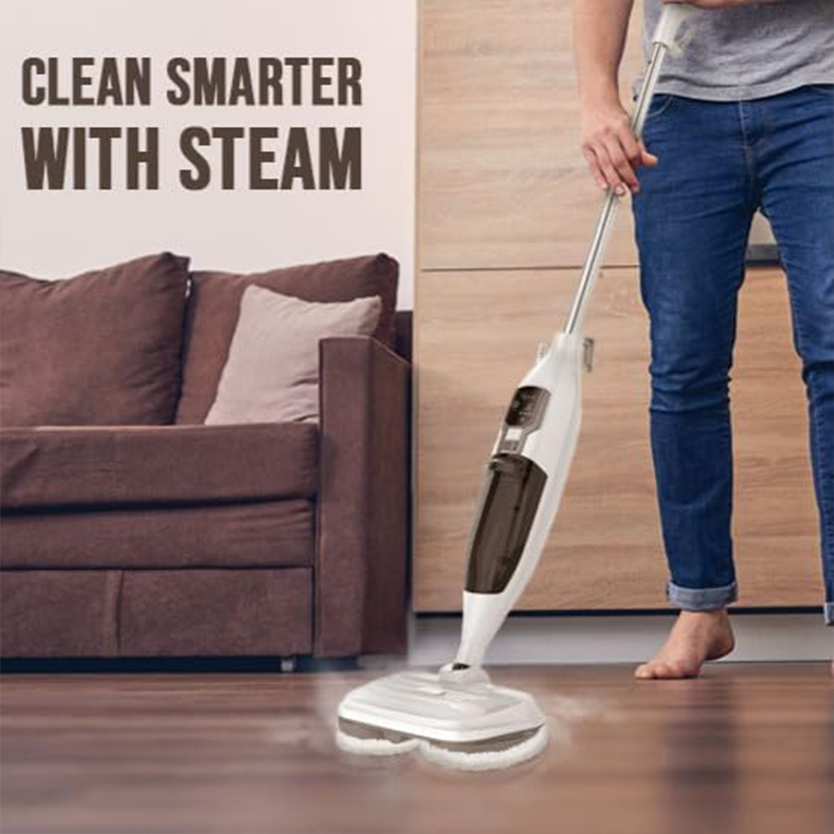 Hydro Mop 3X Rotary Mop Cleaner 1300W – Powerful Floor Cleaning System by Green Lion