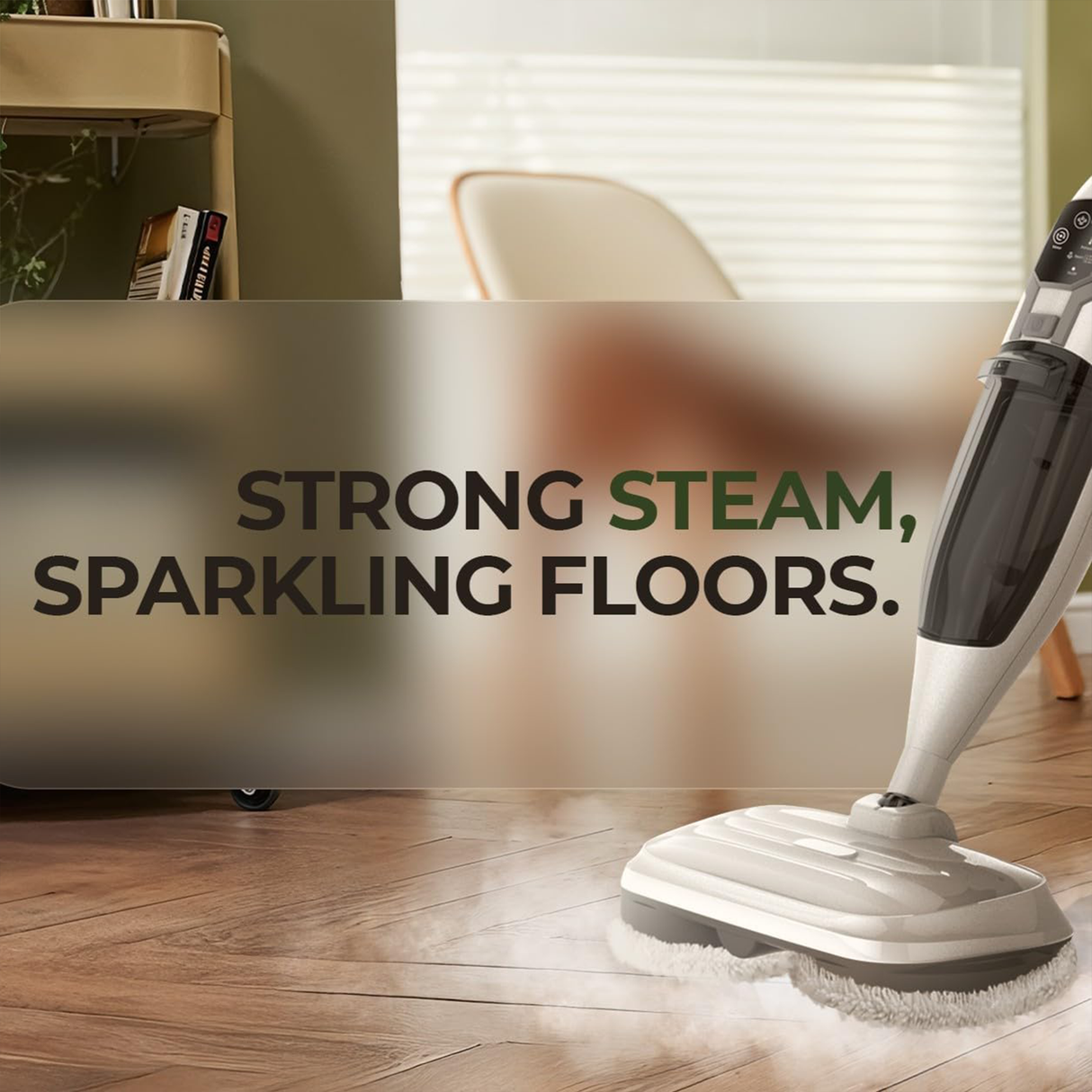 Hydro Mop 3X Rotary Mop Cleaner 1300W – Powerful Floor Cleaning System by Green Lion