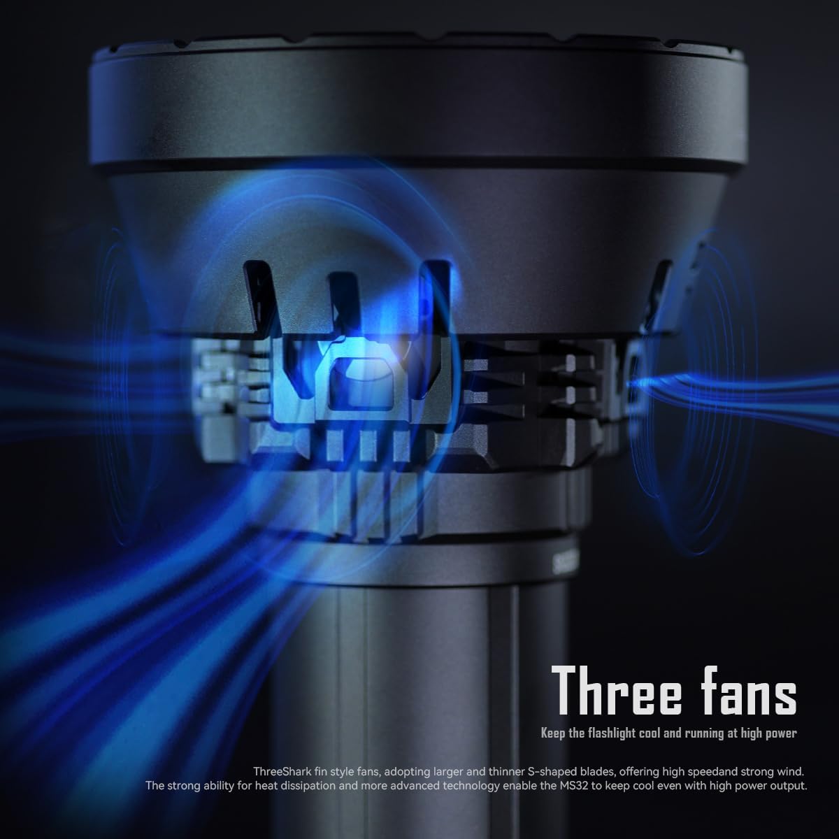 IMALENT MS32 The World's Most Powerful Flashlight 200,000 Lumens | Flashlight | SASKA Trading