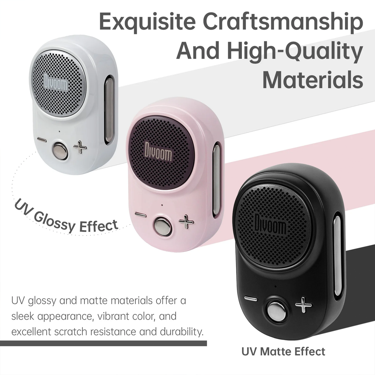 ITour-S Portable Mini Wearable Bluetooth Speaker by Divoom | Wireless Speaker | SASKA Trading