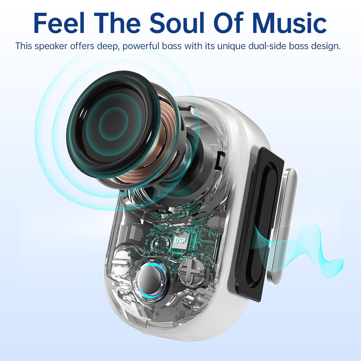 ITour-S Portable Mini Wearable Bluetooth Speaker by Divoom | Wireless Speaker | SASKA Trading