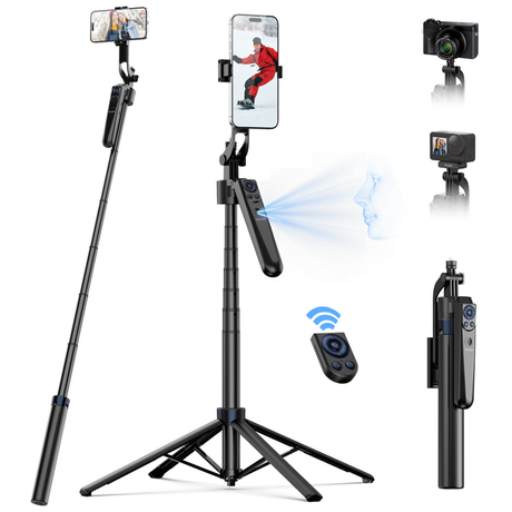 Intelligent Auto Tracking Tripod P3-MS-01 by TELESIN | Phone Stand | SASKA Trading