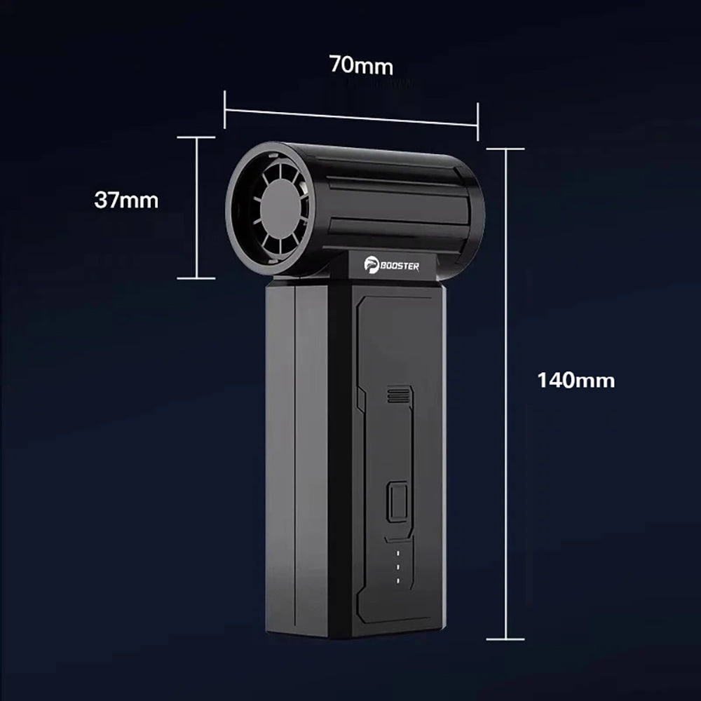 Cordless Air Duster, Portable Handheld Blower for Keyboards, Electronics and Dust Cleaning by Booster