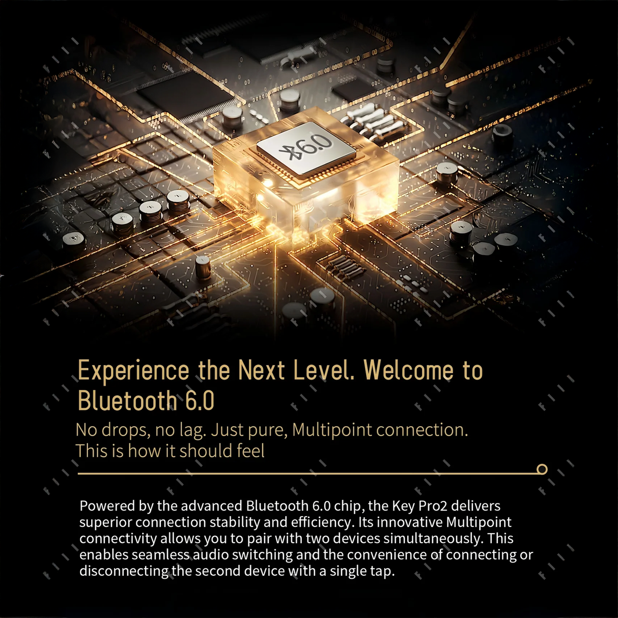 Key Pro 2 Wireless Earbuds – 55dB Deep Noise Cancellation by FIIL