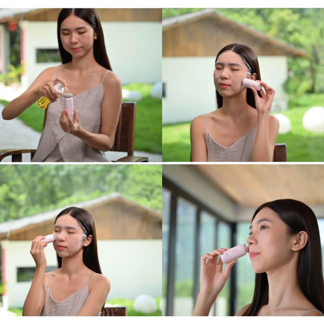 PureClear Facial Cleansing Brush KiCAPFCB by Kica | Skin Care Device | SASKA Trading