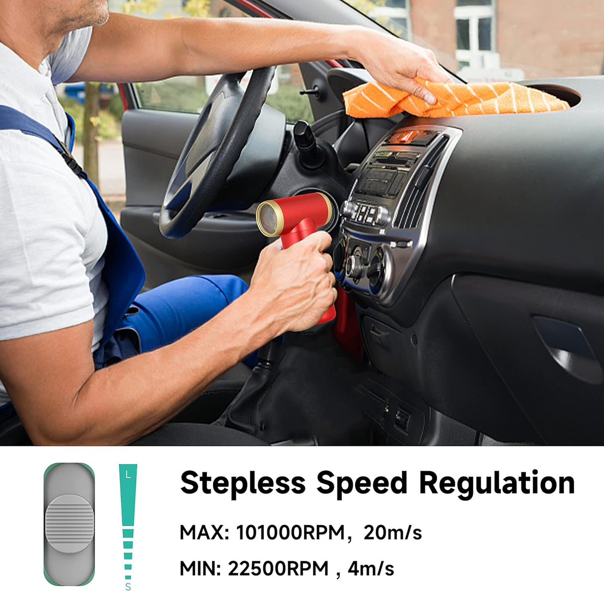 Kica Jet Fan 2 With Vacuum Kit | Vacuum Cleaner | SASKA Trading