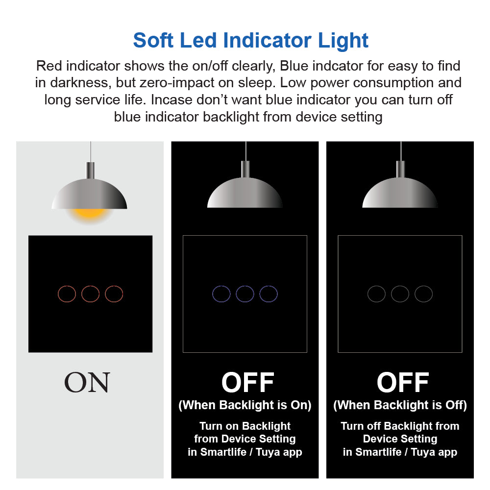 Smart Light Switch SJ-01 by SASKA | Smart Switch | SASKA Trading