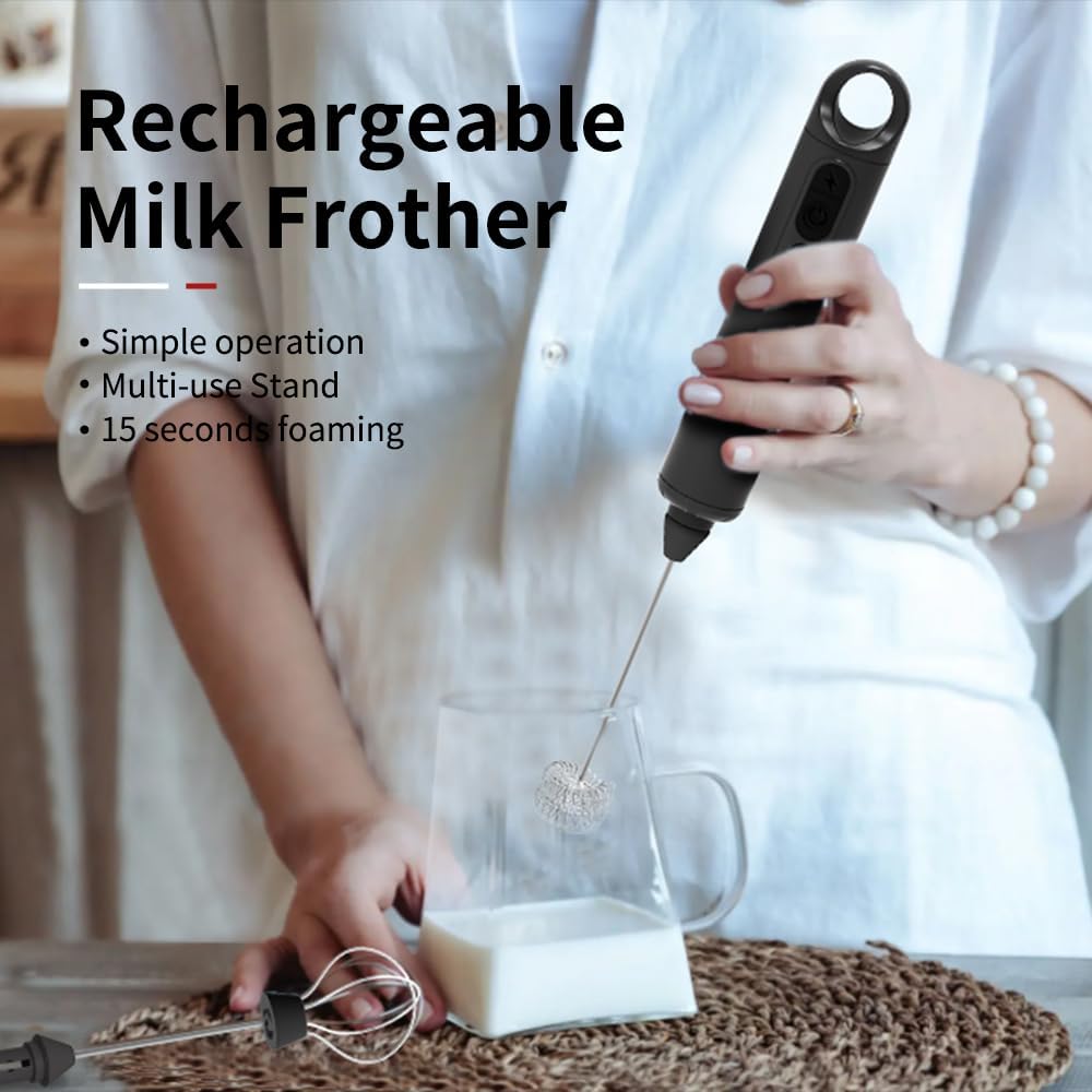 3 in 1 Frother for Mixes Milk, Batter, Sauce by LePresso | Milk Frother | SASKA Trading