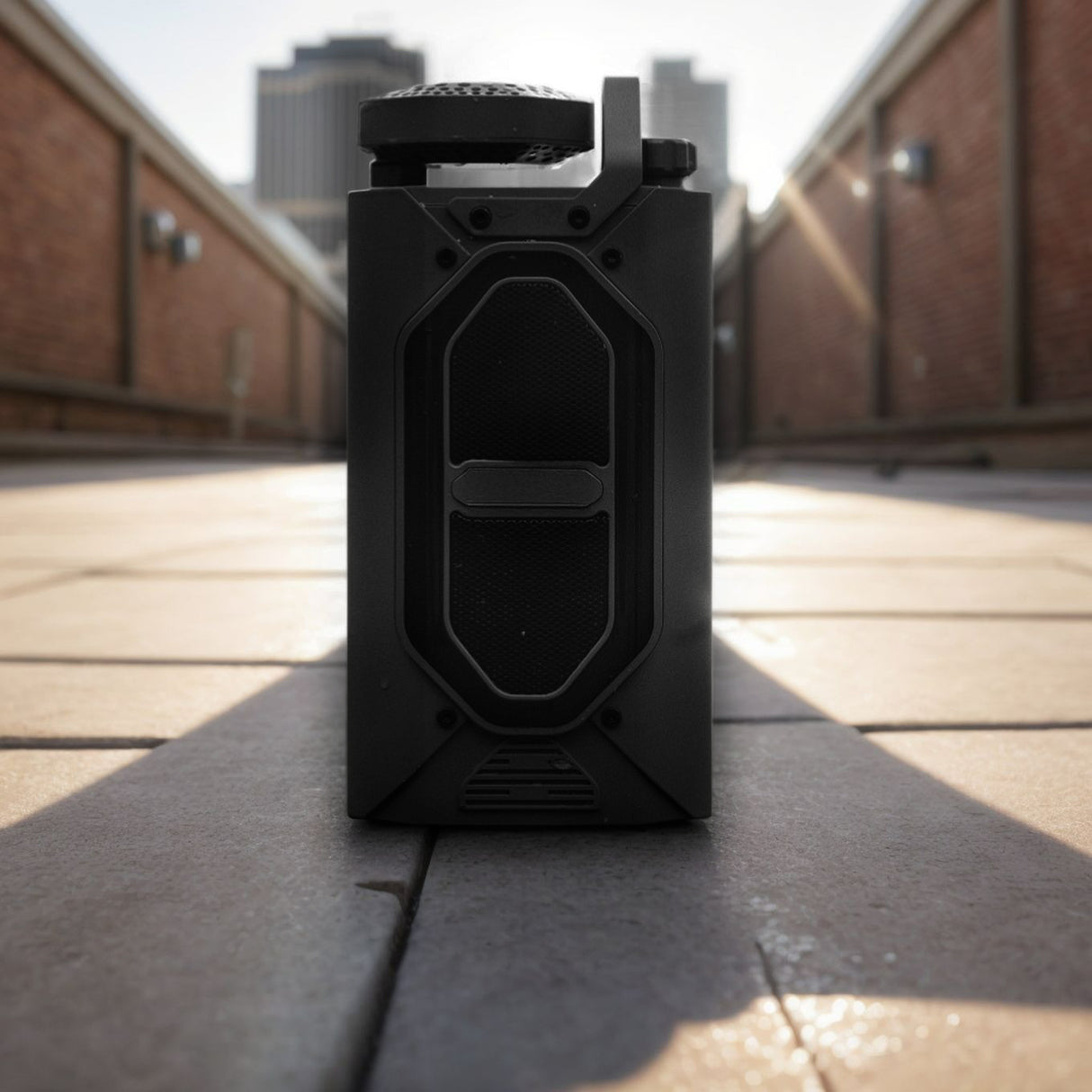 Multi-Function Camping Light and Speaker with RGB Glow