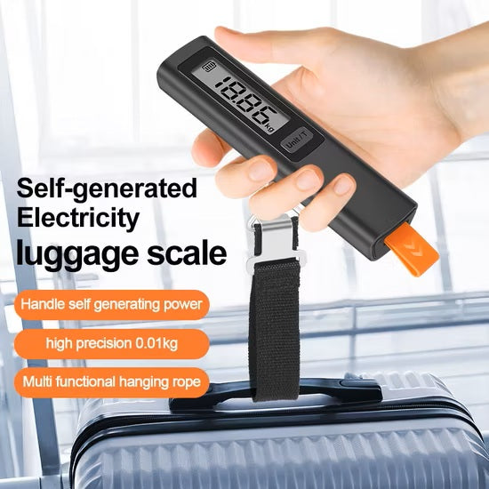 Battery Free Self Powered Digital Luggage Scale Pro HYE1510, Travel Luggage Weighing Scale