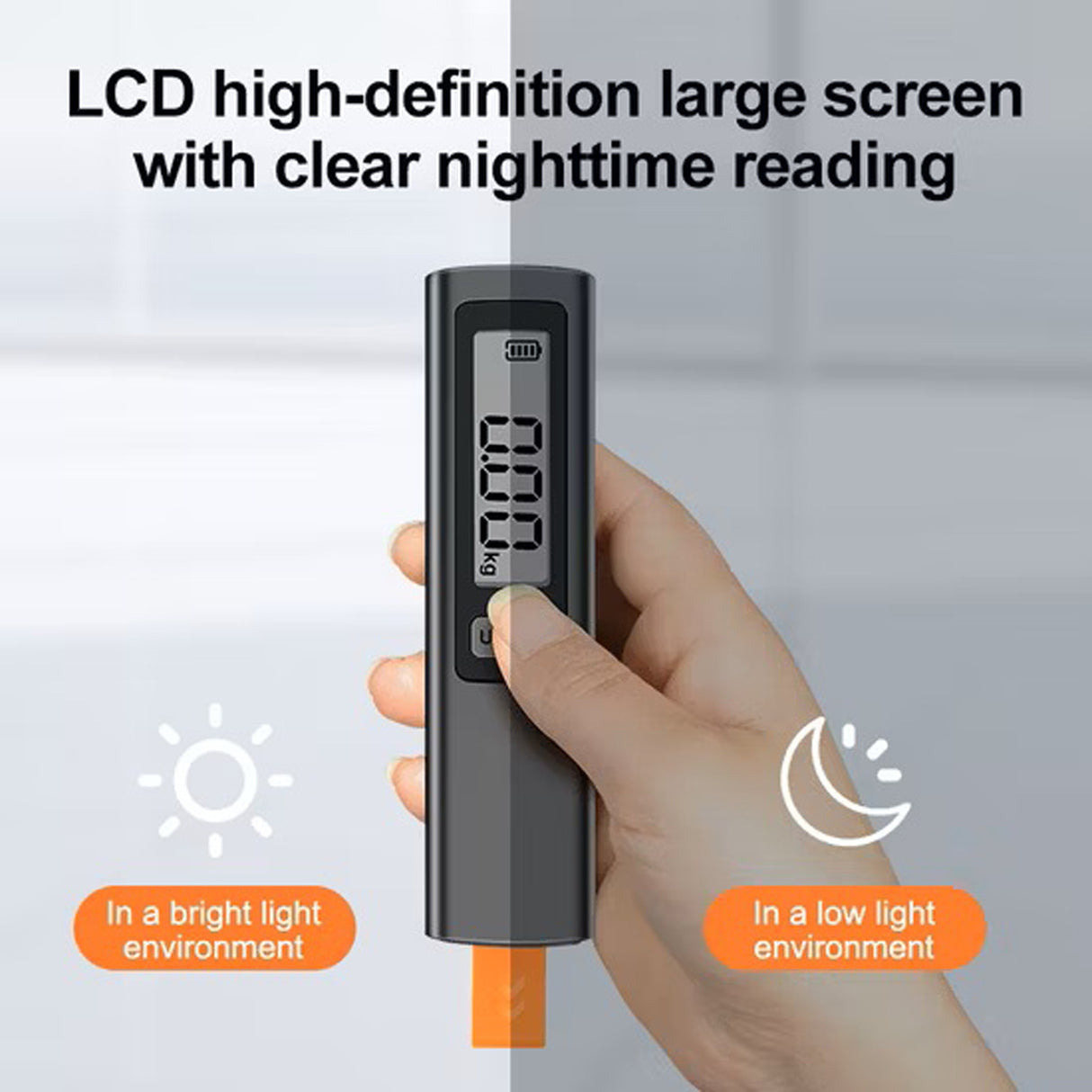 Battery Free Self Powered Digital Luggage Scale Pro HYE1510, Travel Luggage Weighing Scale