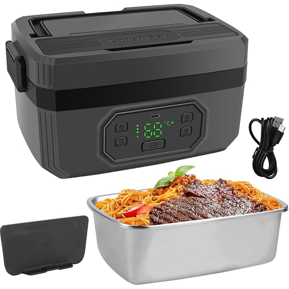Powerful Rechargeable Lunch Box - Automatic Heat Preservation by VVU&CCO