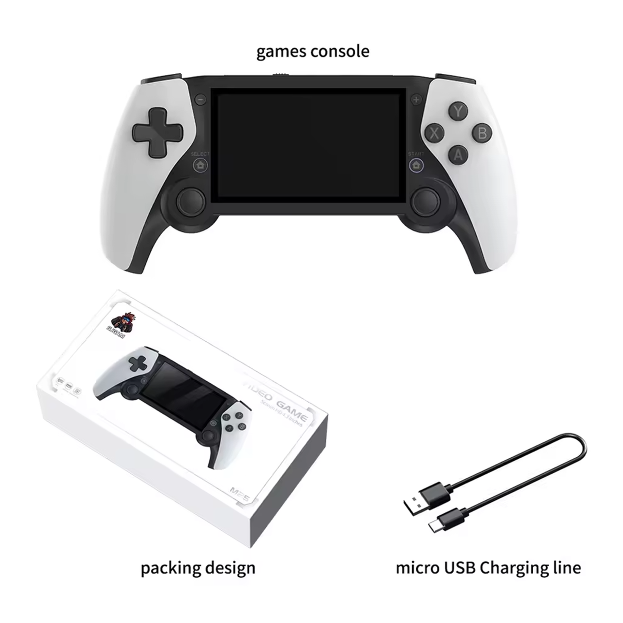 M25 Retro Handheld Game Console by SJGAM | Game Console | SASKA Trading