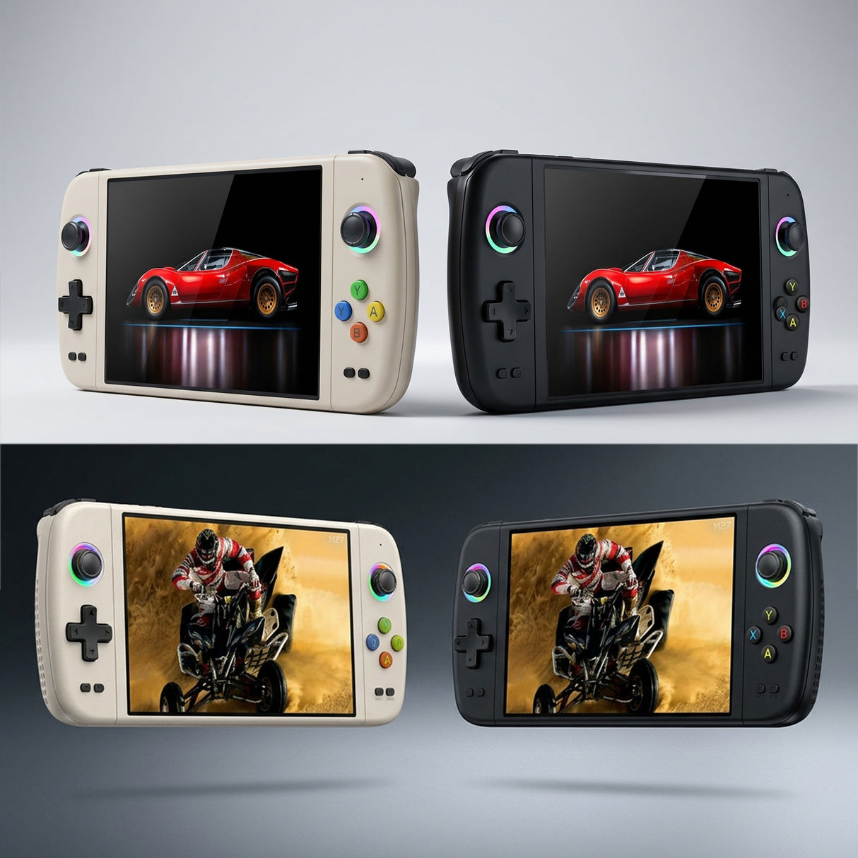 M27 Retro Handheld Game Console 7 Inch IPS Display 30+ Emulators Portable Gaming System with 3000mAh Battery by SJGAM