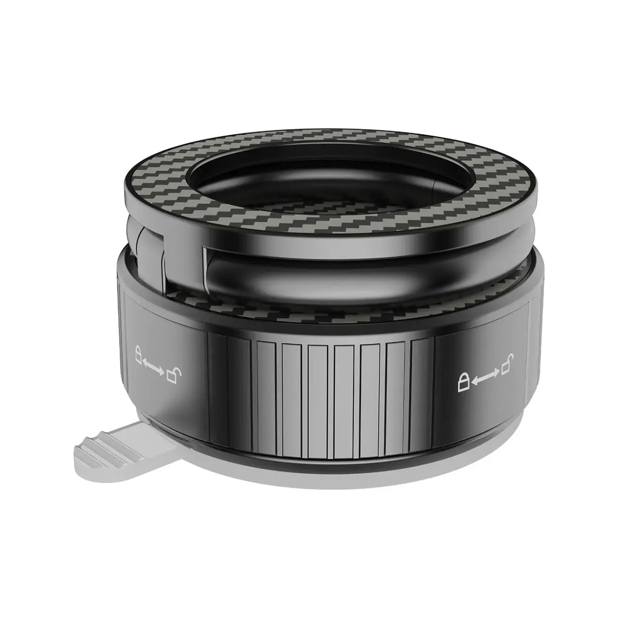 حامل الهاتف MagCurve - مغناطيس قوي، دوران 360 درجة، زوايا متعددة، مثالي للسيارة أو المكتب من Porodo