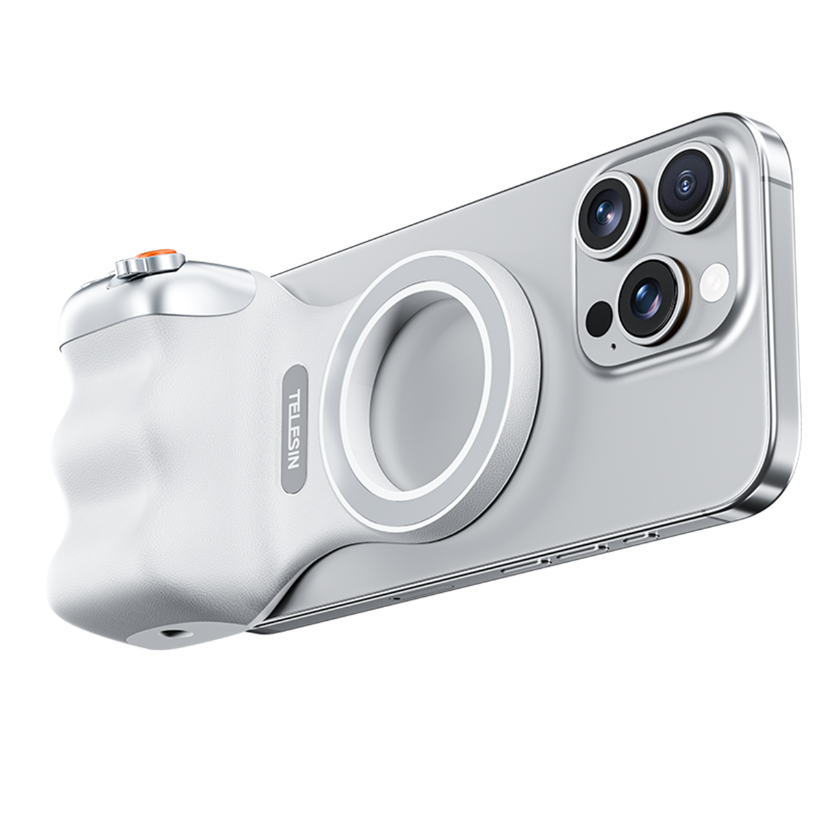 Magnetic Phone Camera Grip with Selfie Ring Light by Telesin | Phone Accessories | SASKA Trading