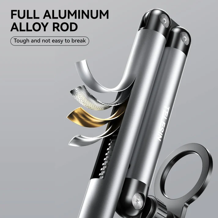 Phone Video Live Streaming Magnetic Mount (Desktop) by TELESIN | Phone Holder | SASKA Trading