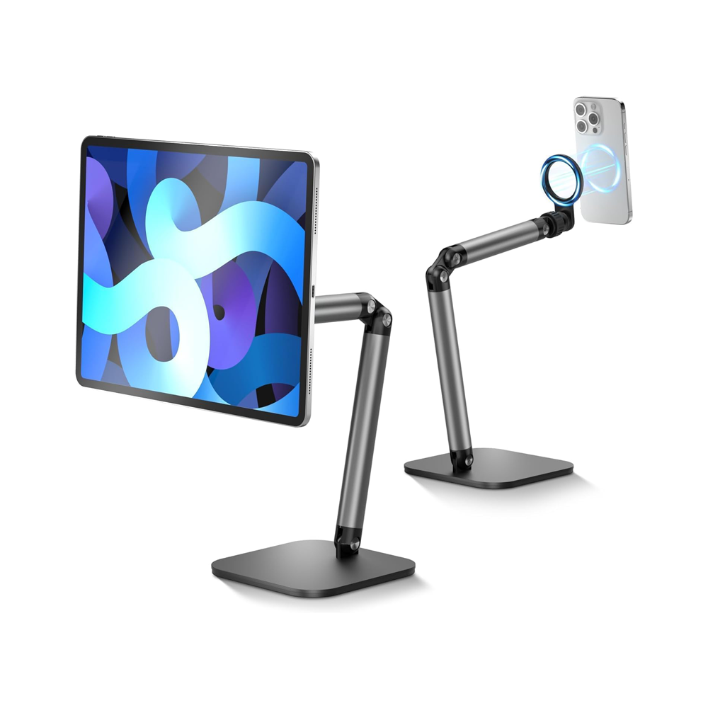 Phone Video Live Streaming Magnetic Mount (Desktop) by TELESIN | Phone Holder | SASKA Trading