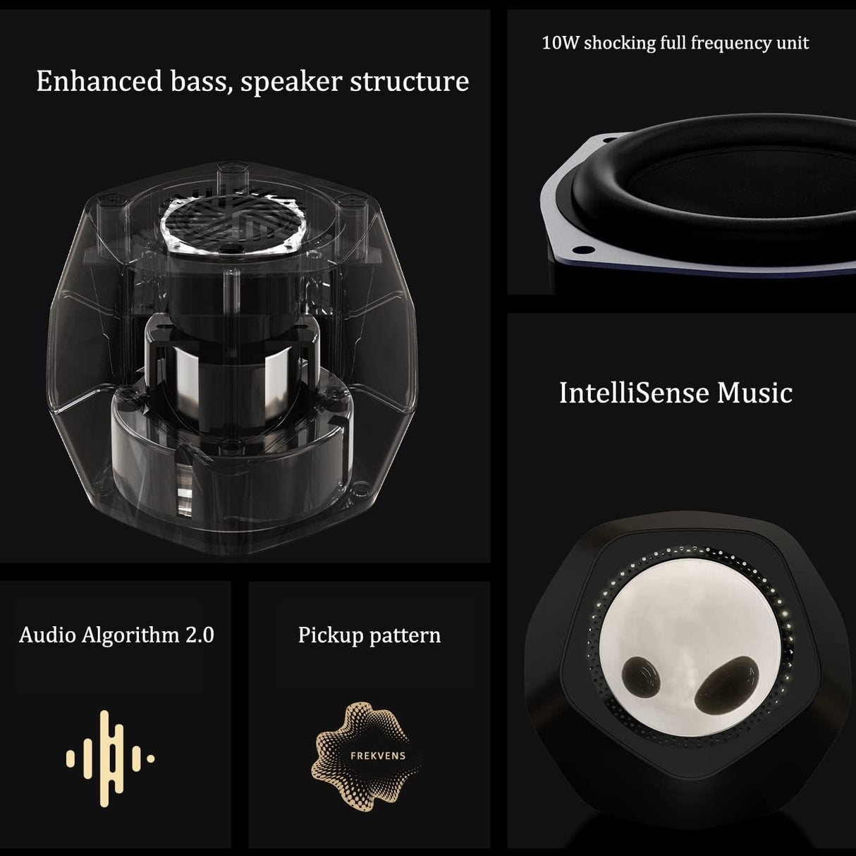 Magnetic Ferro fluid Bluetooth Speaker by FREKVENS | Speaker | SASKA Trading