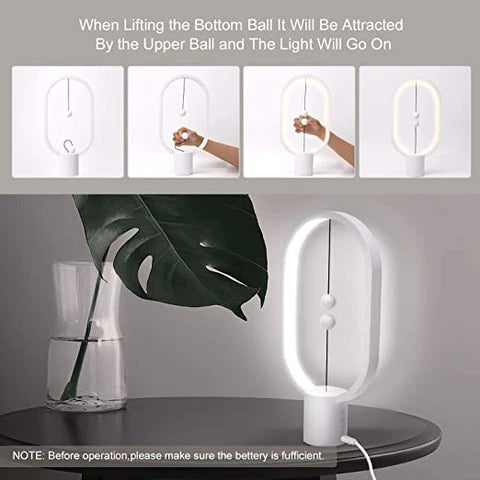 Heng Magnetic Balance Lamp | Bedside Lamp | SASKA Trading