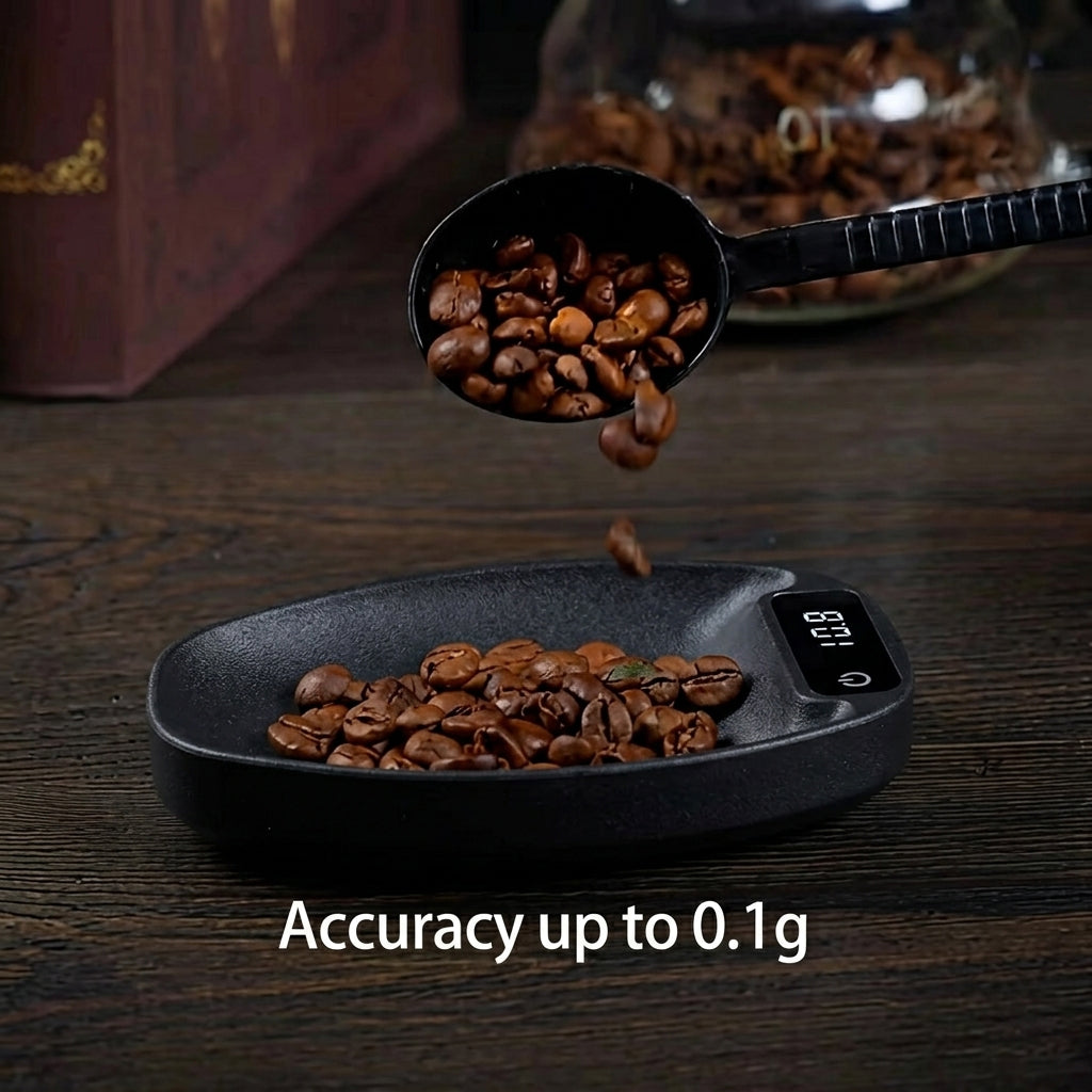 Mini Digital Espresso & Pour Over Coffee Scale 0.1g Accuracy, Travel Portable Digital Kitchen Scale