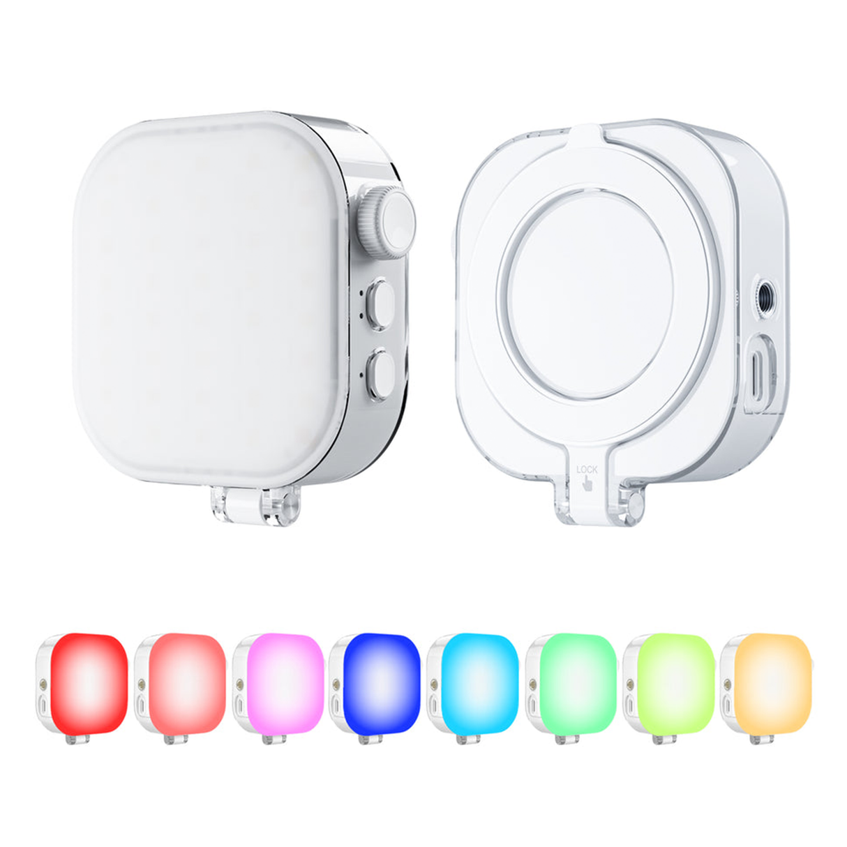 Mobile Phone Magnetic Ice Cube Lamp by TELESIN | Phone Light | SASKA Trading