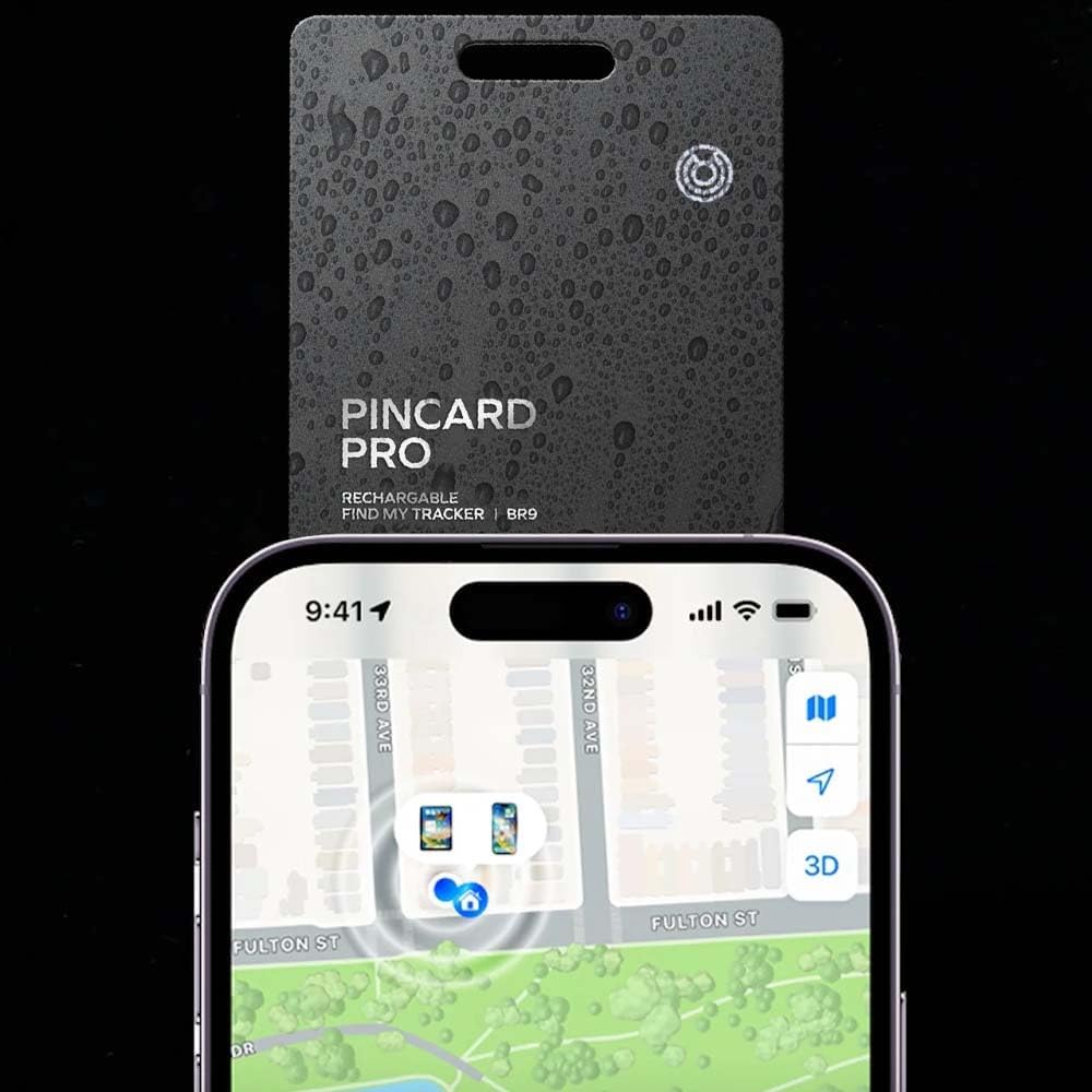 PinCard Pro Rechargeable Find My Locator by Momax | Tracker | SASKA Trading