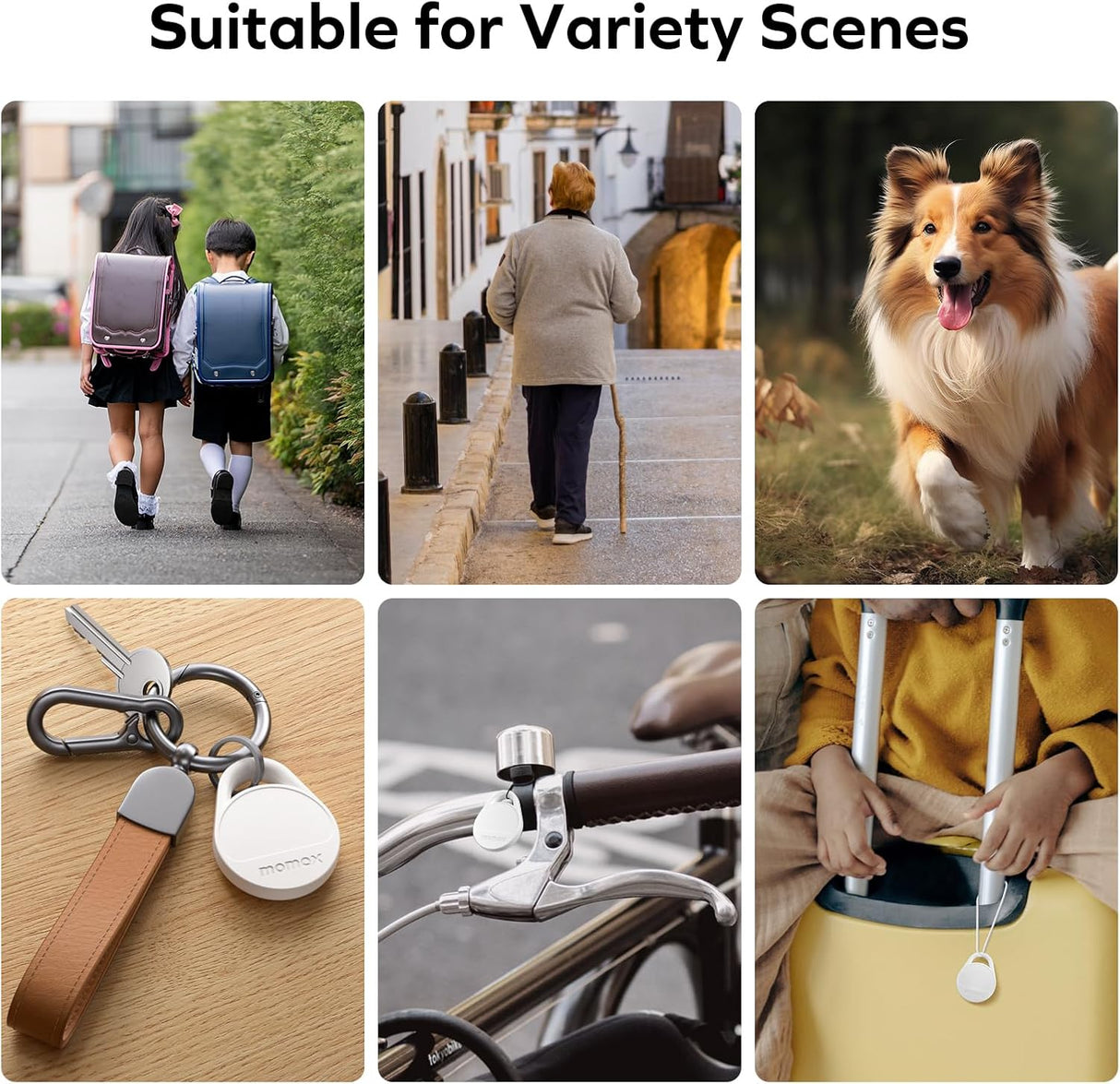 Pinpop Lite Bluetooth Tracker – Smart Item Finder with Apple Find My Support by momax | Tracker | SASKA Trading