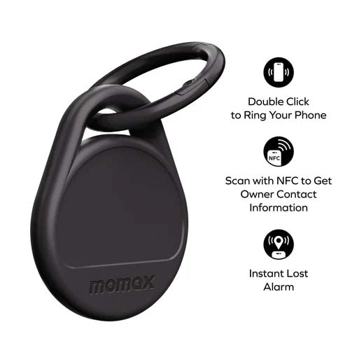 Pinpop Lite Bluetooth Tracker – Smart Item Finder with Apple Find My Support by momax | Tracker | SASKA Trading