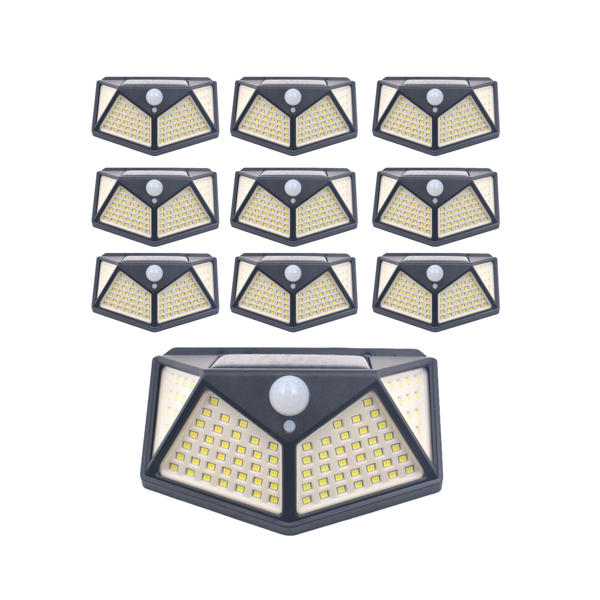 Motion Sensor Solar Light 100 LED by SASKA | LED Light | SASKA Trading