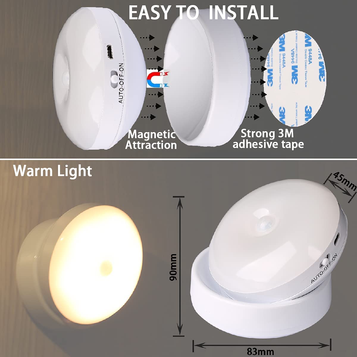 Motion Sensor Cabinet Light | Under Cabinet LED Light | SASKA Trading