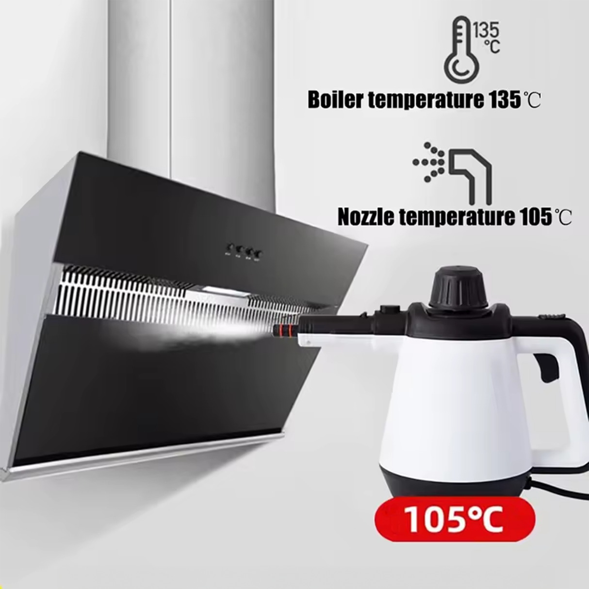 Multi-Surface Handheld Steam Cleaner 1200W | Steam Cleaner | SASKA Trading