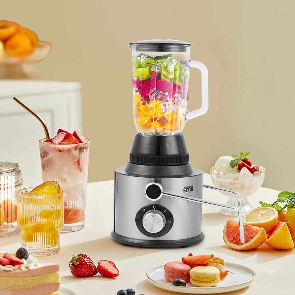 4 in 1 Blender & Juice Extractor – Slow Juicer Multifunctional Machine by Winning Star | Juice Blender | SASKA Trading