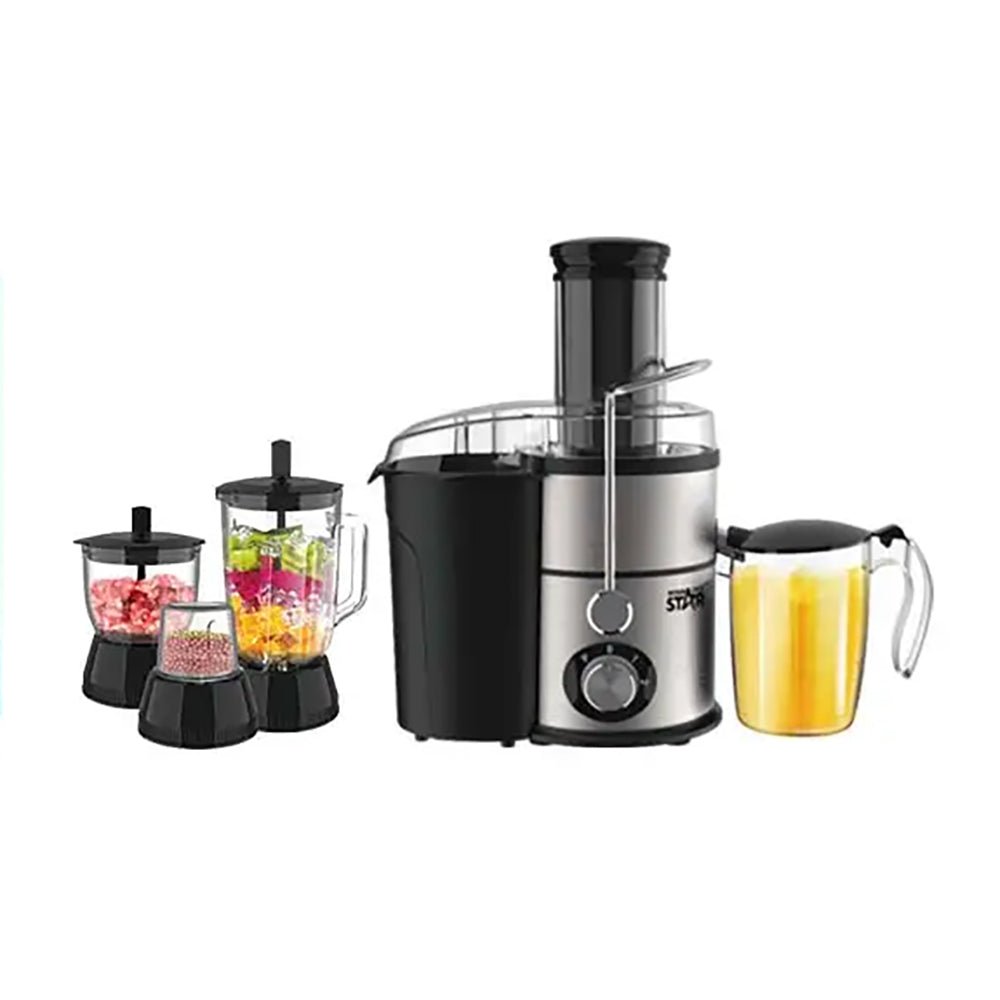 4 in 1 Blender & Juice Extractor – Slow Juicer Multifunctional Machine by Winning Star | Juice Blender | SASKA Trading