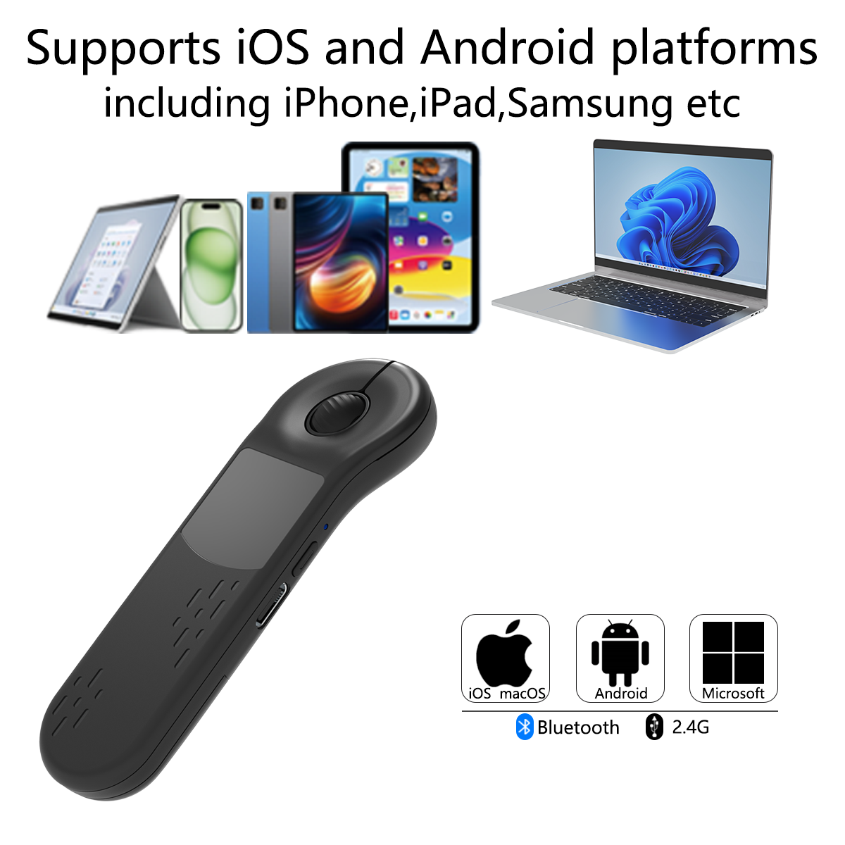 Xring D13 Pro Multi-Functional Air Laser Mouse | Laser Mouse | SASKA Trading