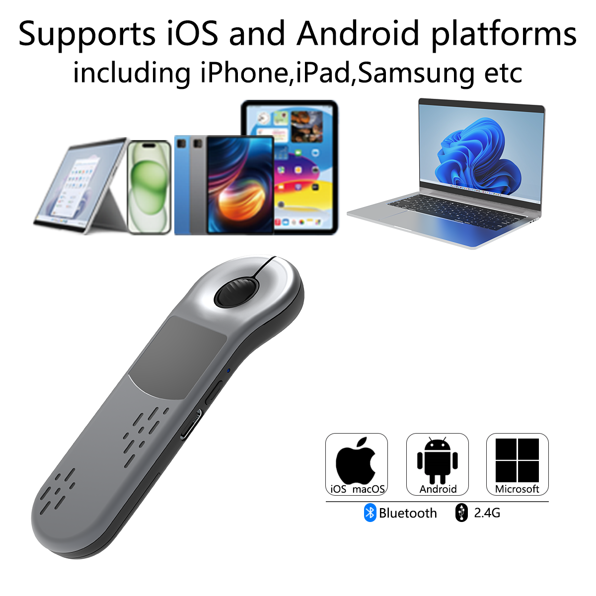 Xring D13 Pro Multi-Functional Air Laser Mouse | Laser Mouse | SASKA Trading