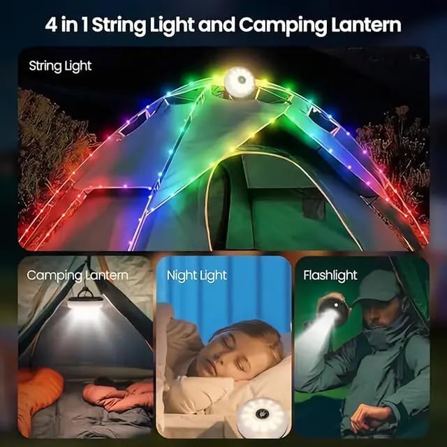 Multifunction Camping Lamp with String | Camping Light | SASKA Trading