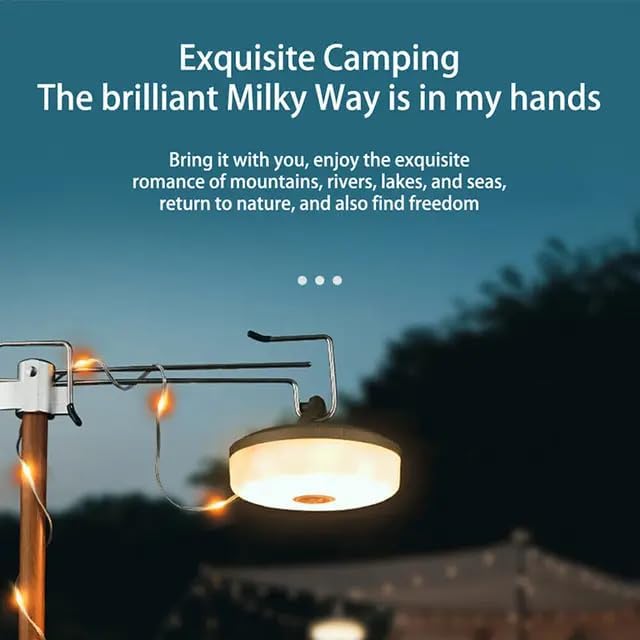Multifunction Camping Lamp with String | Camping Light | SASKA Trading