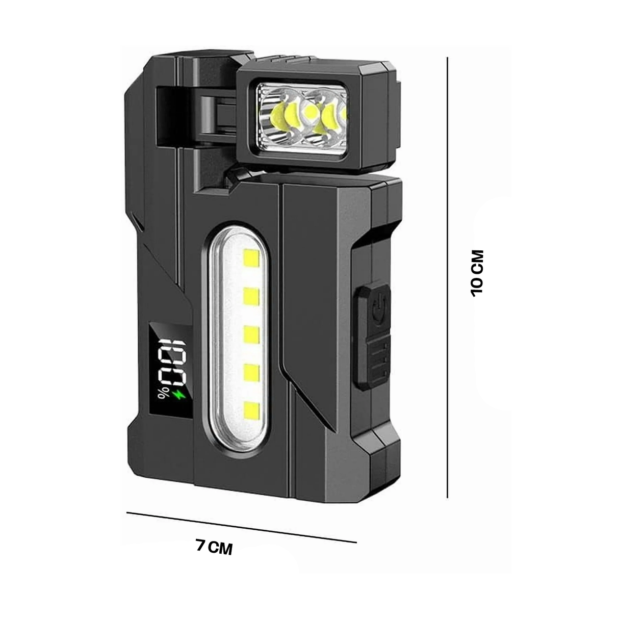 Multifunctional DC11 Flashlight | USB-C Rechargeable Mini Pocket Torch