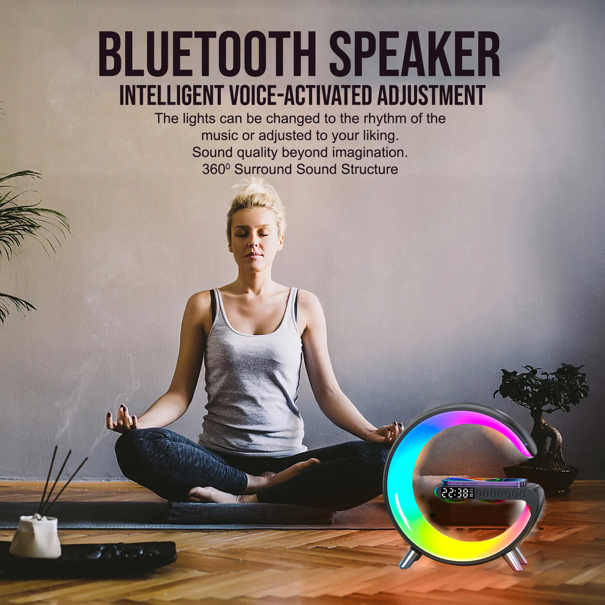 Multifunctional Smart Lamp App Control | Bedside Lamp | SASKA Trading