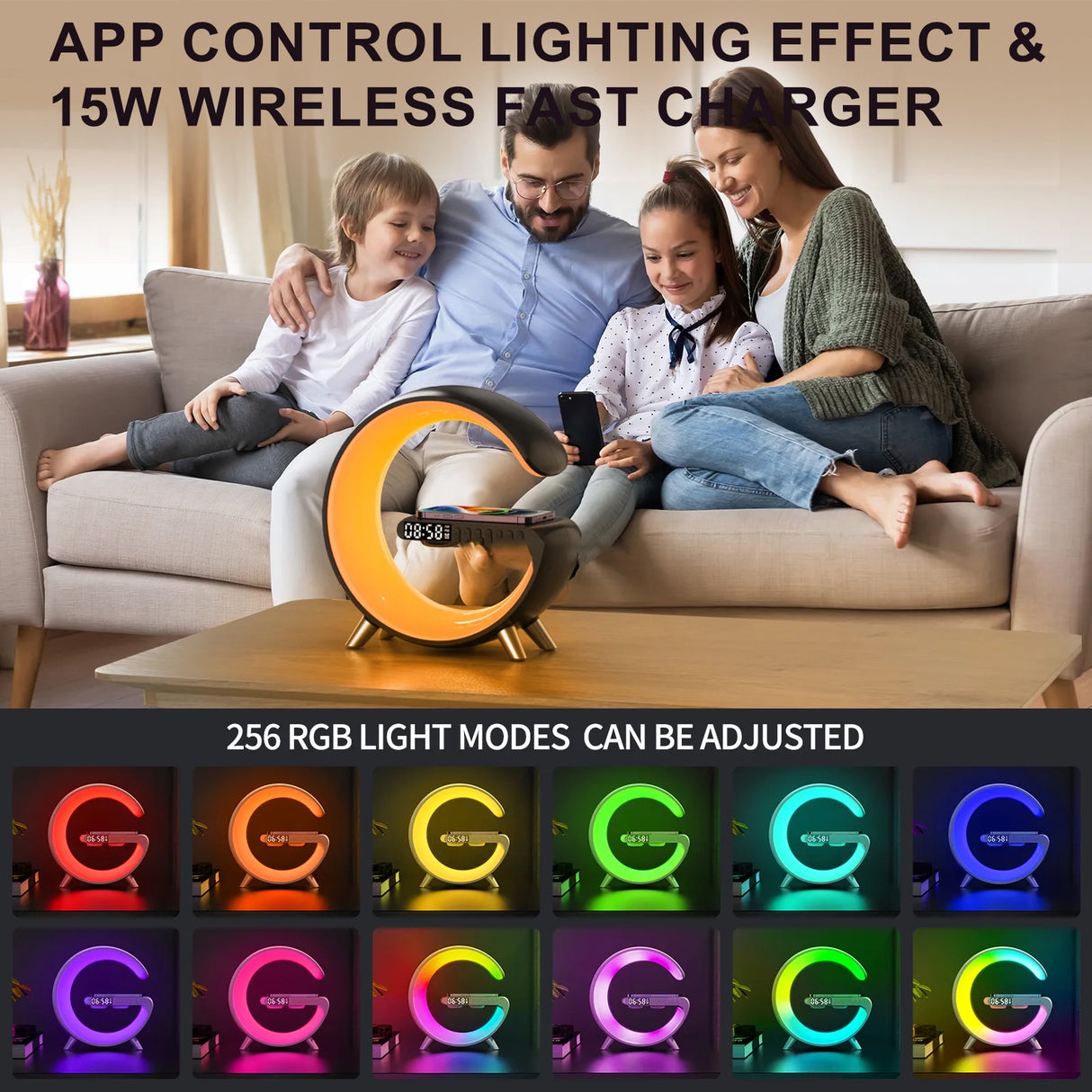 Multifunctional Smart Lamp App Control | Bedside Lamp | SASKA Trading