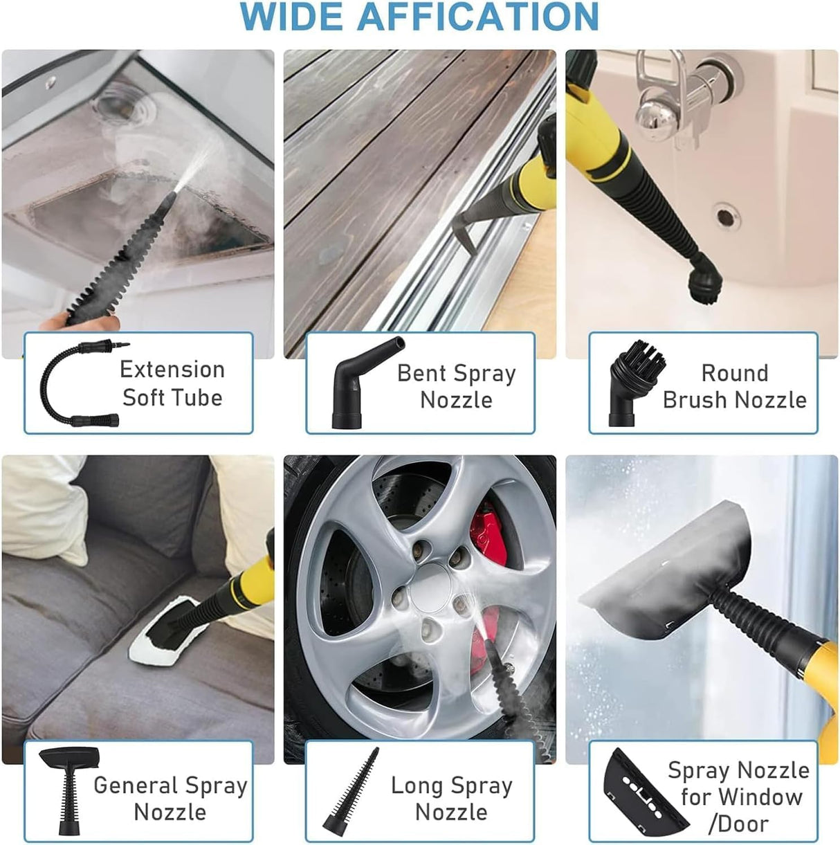 Multifunctional Handheld Steam Cleaner | Steam Cleaner | SASKA Trading