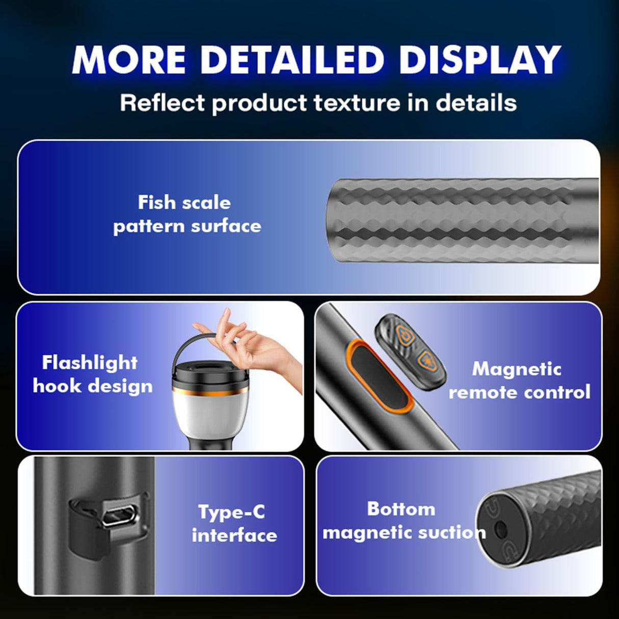 Multipurpose Camping Light with Stand & Remote Control | Outdoor Lights | SASKA Trading