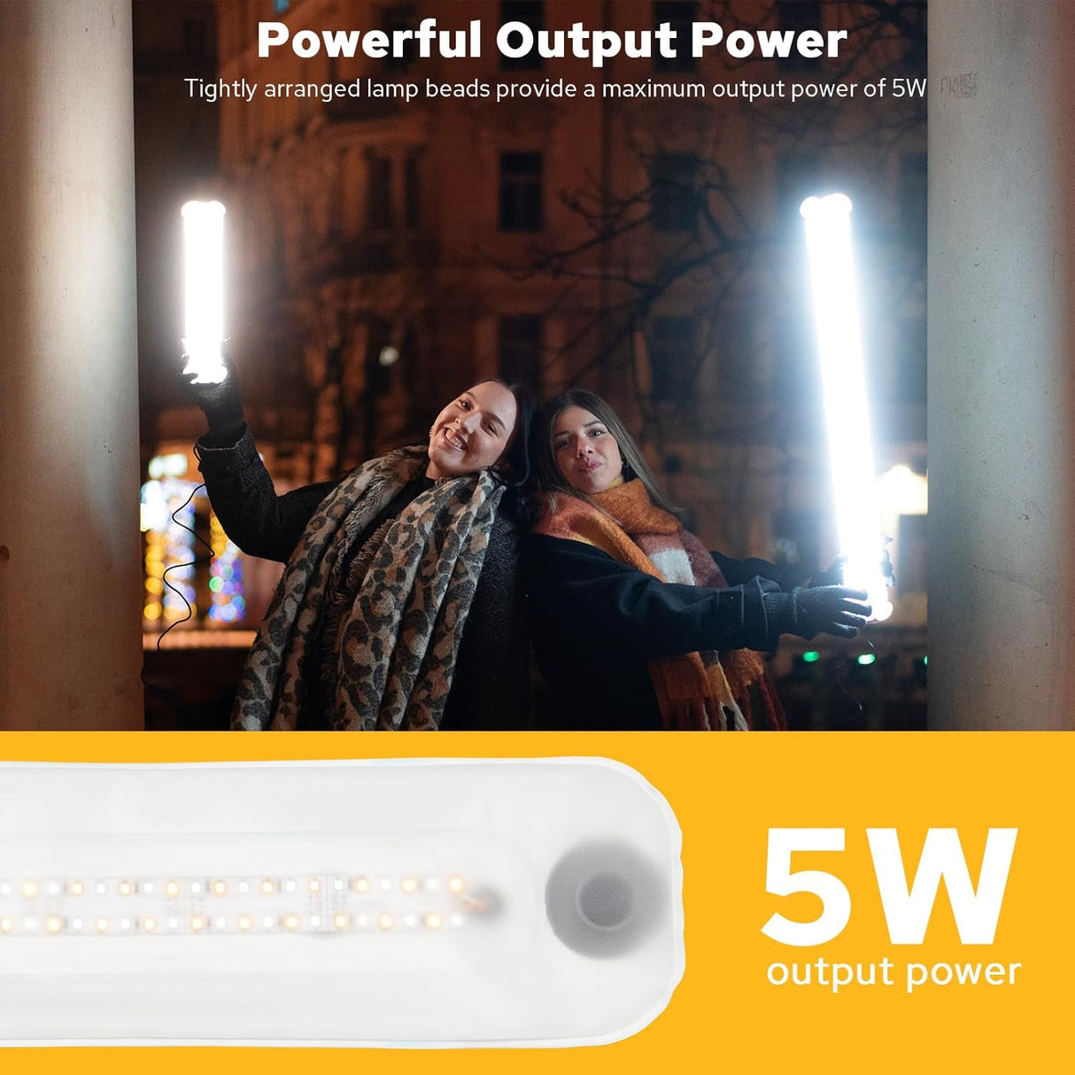 Multiuse Inflatable RGB Tube Light By ZENIKO | LED Video Light | SASKA Trading