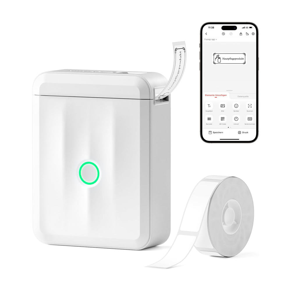 NIIMBOT D110_M Upgraded Mini Thermal Label Printer Machine | Label Printer | SASKA Trading