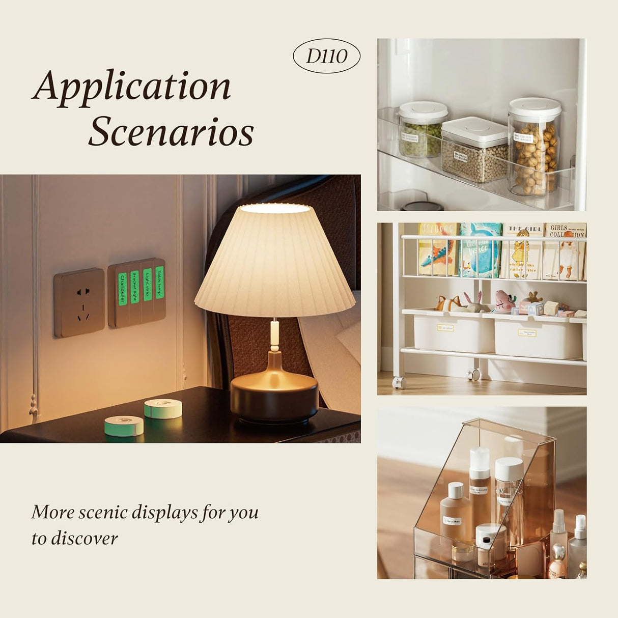 NIIMBOT D110_M Upgraded Mini Thermal Label Printer Machine | Label Printer | SASKA Trading