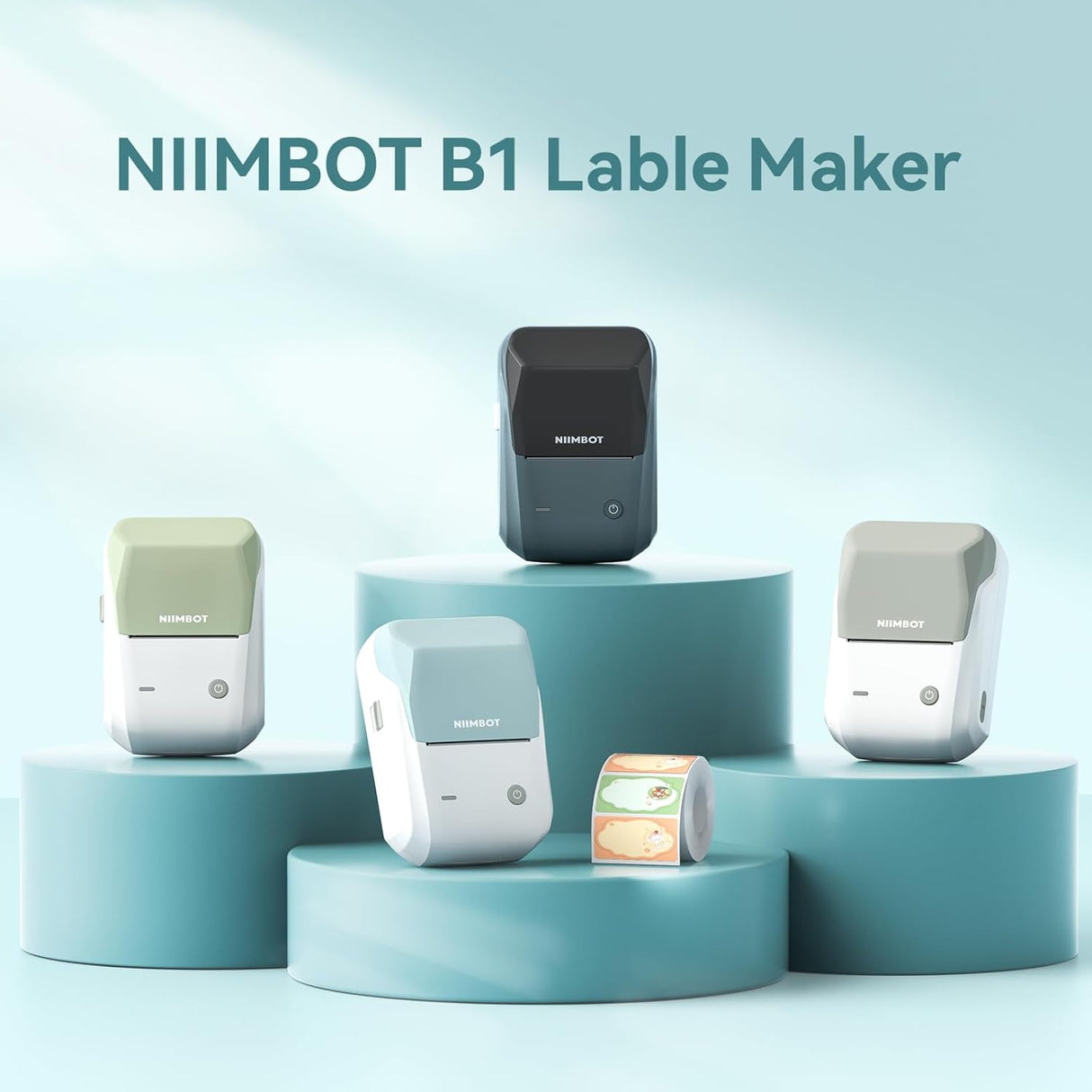 Niimbot B1 Portable Thermal Label Printer 2 inch | Label Printer | SASKA Trading