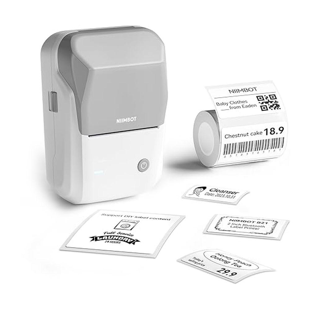 Niimbot B1 Portable Thermal Label Printer 2 inch | Label Printer | SASKA Trading